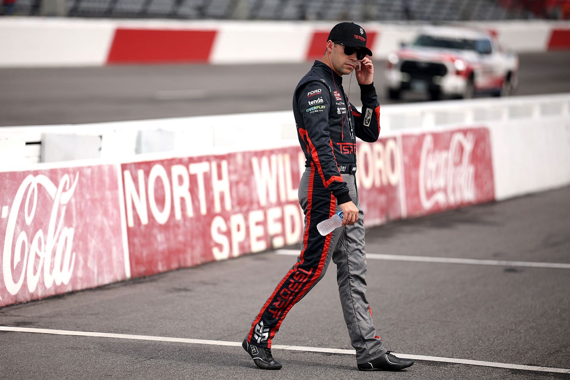 Ben Rhodes before the NASCAR Craftsman Truck Series' Window World 250. Source: Getty